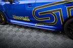 Difusores de taloneras Street Pro + flaps para Subaru WRX STI Mk1