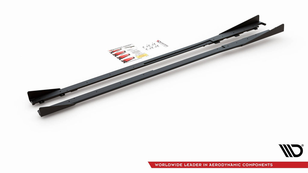 Difusores de taloneras Street Pro + flaps para Toyota GR Yaris Mk4