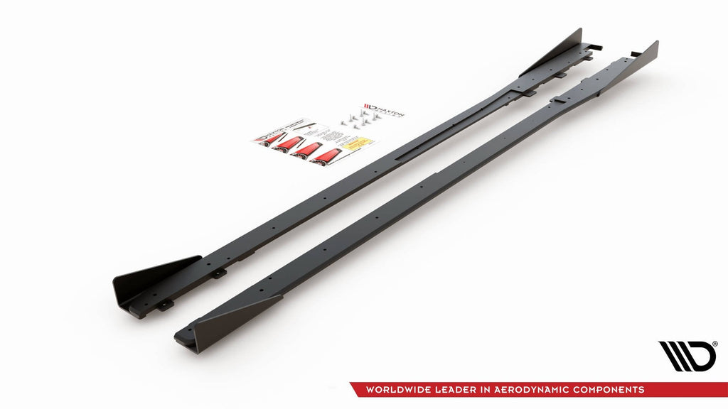 Difusores de taloneras Street Pro + flaps para Toyota GR Yaris Mk4