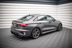 Difusores de taloneras Street Pro + flaps V.1 para Audi S3 / A3 S-Line 8Y / 8Y Facelift