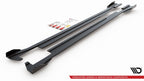 Difusores de taloneras Street Pro + flaps para Volkswagen Arteon R-Line Sedan / Shooting Brake Mk1