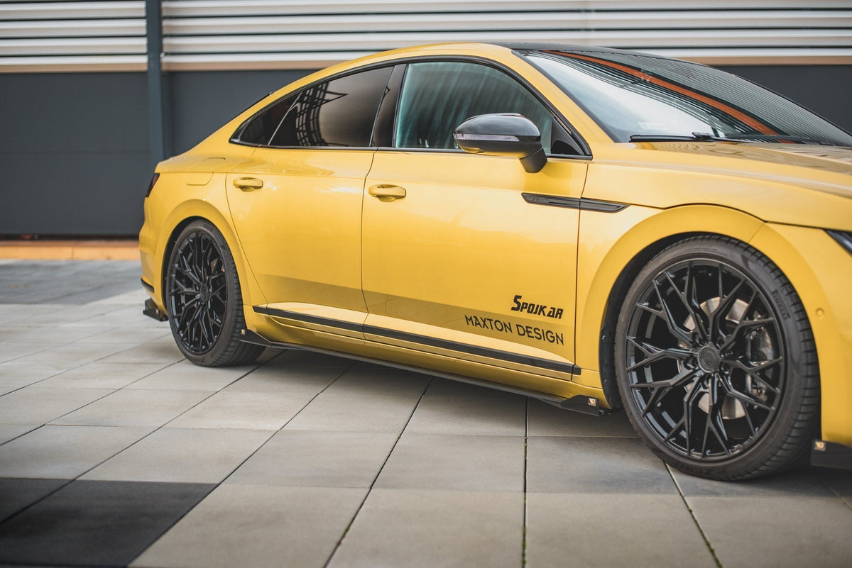 Difusores de taloneras Street Pro + flaps para Volkswagen Arteon R-Line Sedan / Shooting Brake Mk1