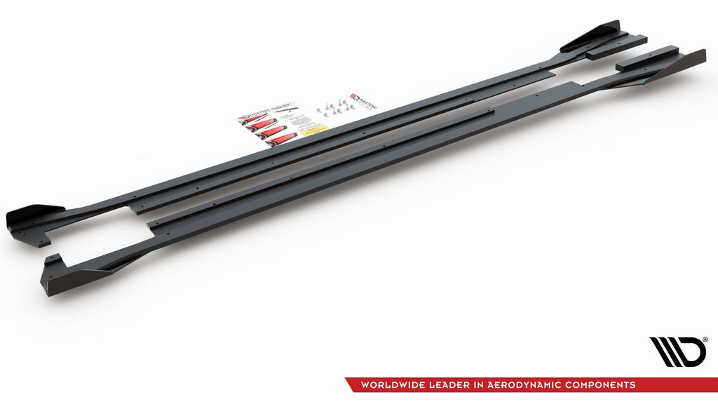 Difusores de taloneras Street Pro + flaps para Volkswagen Arteon R-Line Sedan / Shooting Brake Mk1