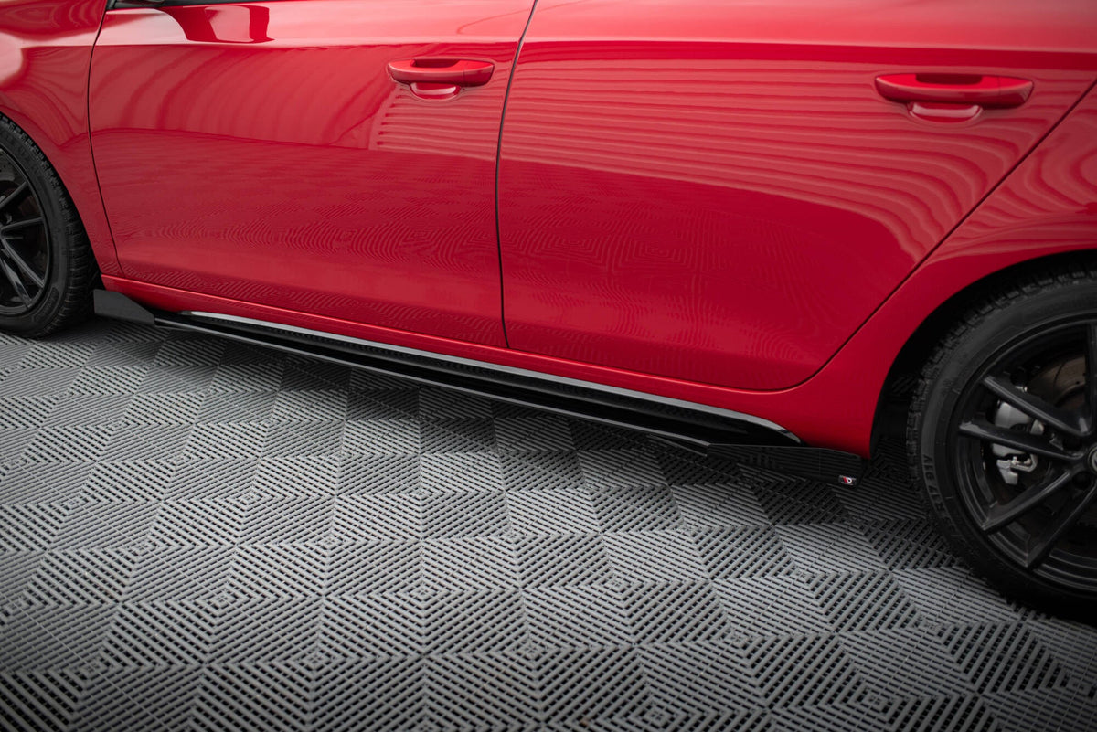 Difusores de taloneras Street Pro + flaps para Volkswagen Golf GTI Mk6