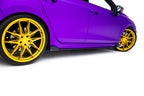 Difusores de taloneras Street Pro + flaps para Volkswagen Golf R Hatchback Mk8 / Mk8 Facelift