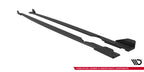 Difusores de taloneras Street Pro + flaps para Volkswagen Golf R Hatchback Mk8 / Mk8 Facelift