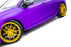 Difusores de taloneras Street Pro + flaps para Volkswagen Golf R Hatchback Mk8 / Mk8 Facelift