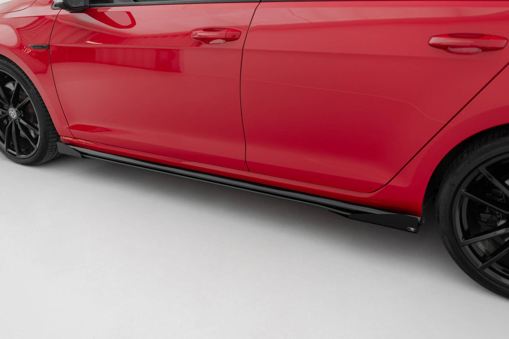 Difusores de taloneras Street Pro + flaps para Volkswagen Golf R / R-Line Mk7 Facelift