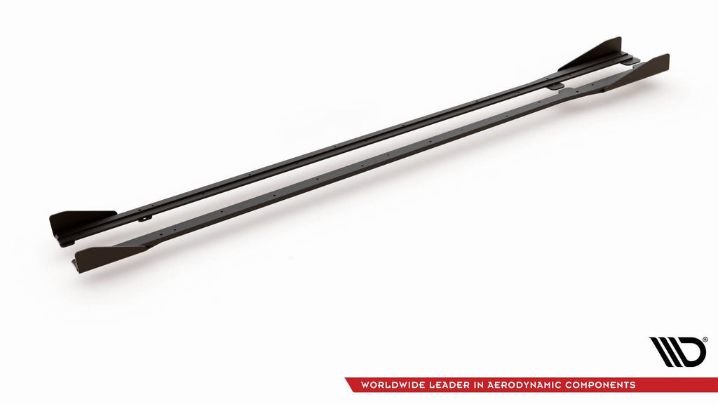 Difusores de taloneras Street Pro + flaps para Volkswagen Golf R / R-Line Mk7 Facelift