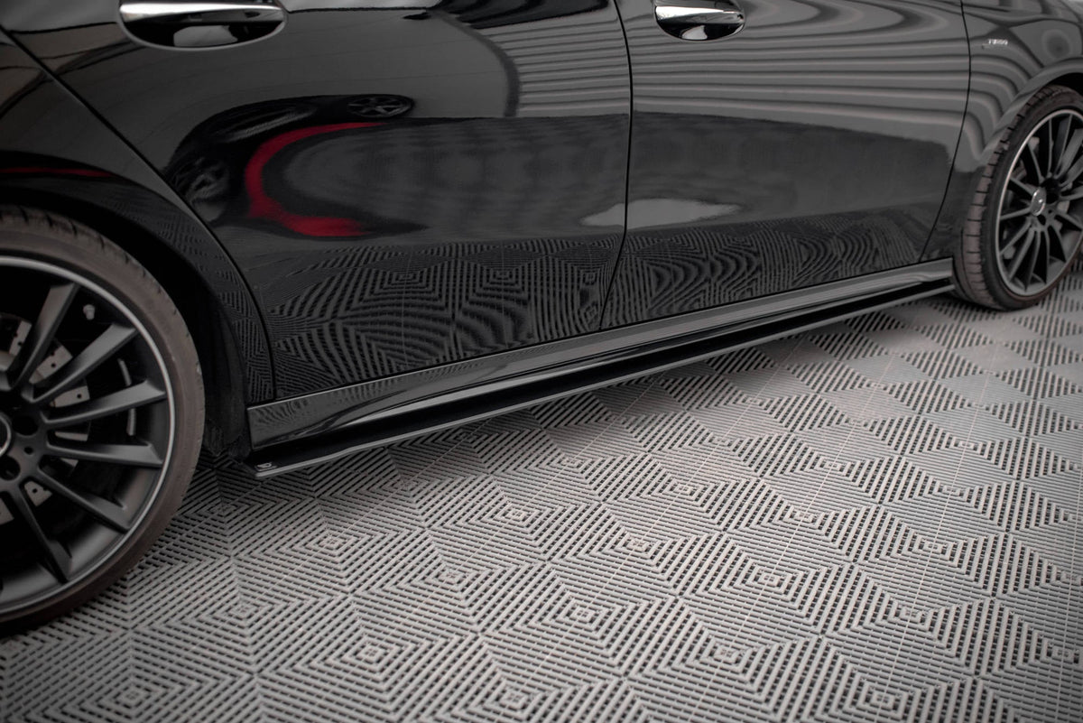 Difusores de taloneras Street Pro para Mercedes A35 AMG / AMG-Line Aero Pack W177