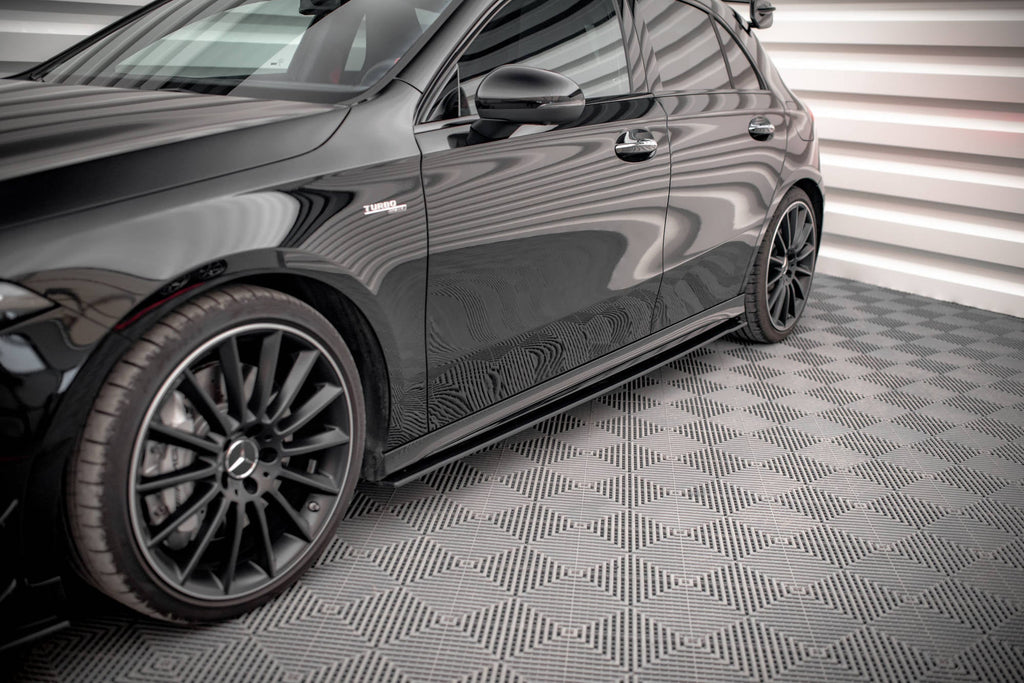 Difusores de taloneras Street Pro para Mercedes A35 AMG / AMG-Line Aero Pack W177