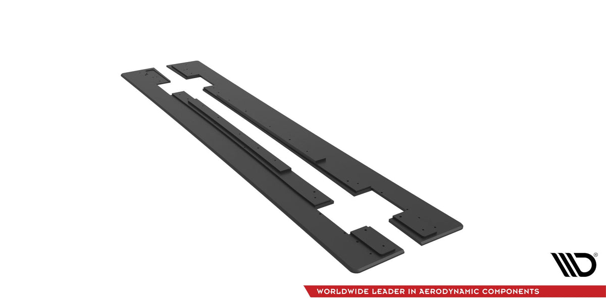 Difusores de taloneras Street Pro para Mercedes-AMG CLA 45 C117 Facelift