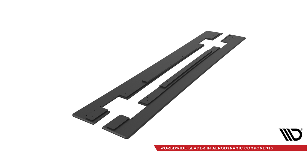 Difusores de taloneras Street Pro para Mercedes-AMG CLA 45 C117 Facelift