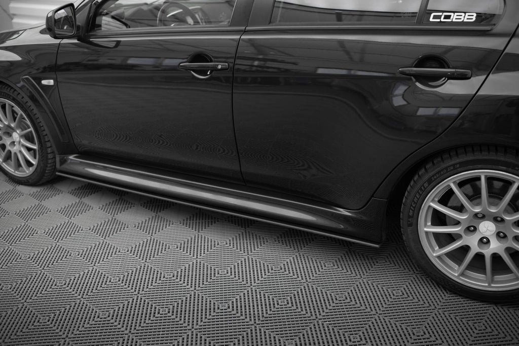 Difusores de taloneras Street Pro para Mitsubishi Lancer EVO X