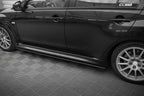 Difusores de taloneras Street Pro para Mitsubishi Lancer EVO X