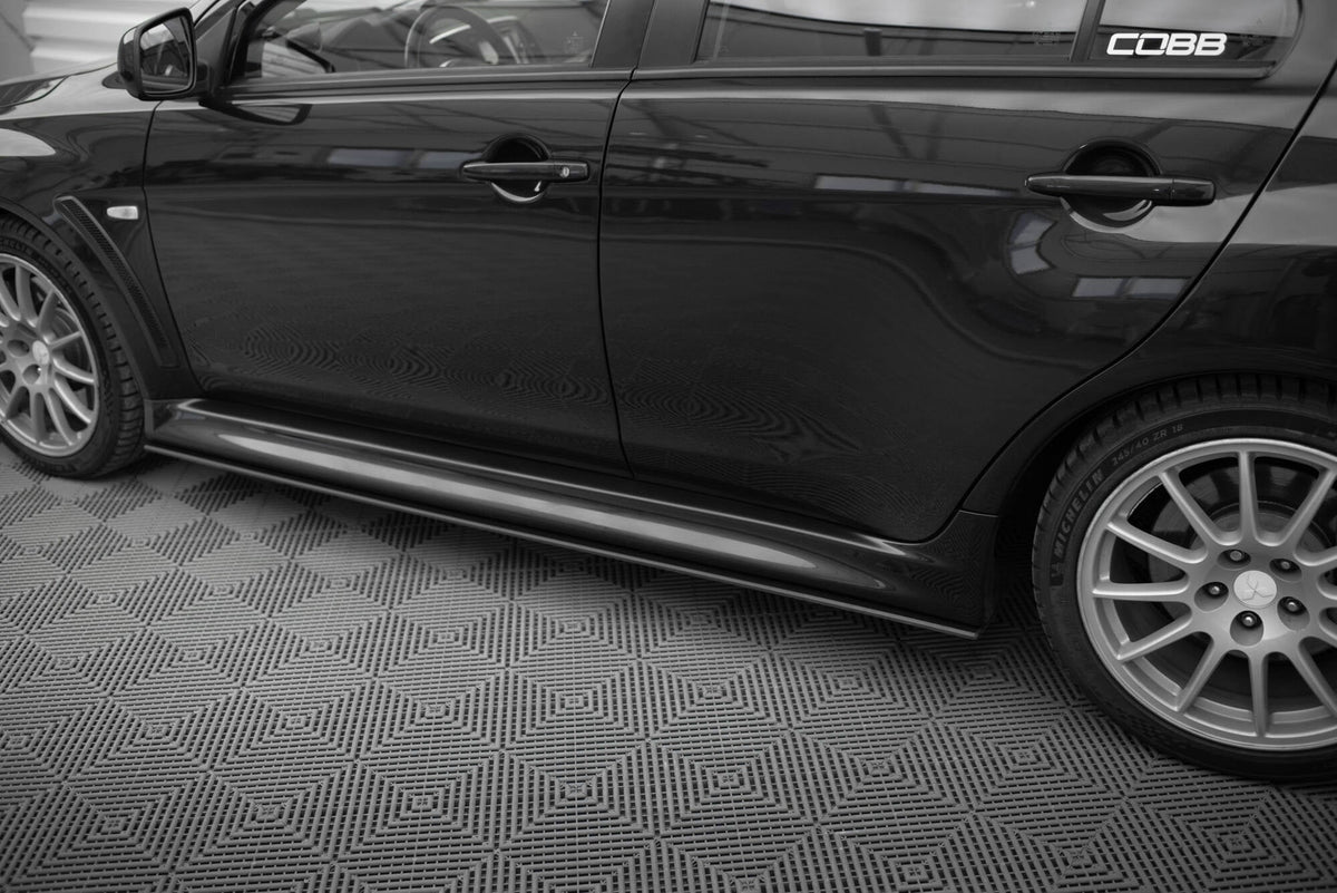 Difusores de taloneras Street Pro para Mitsubishi Lancer EVO X