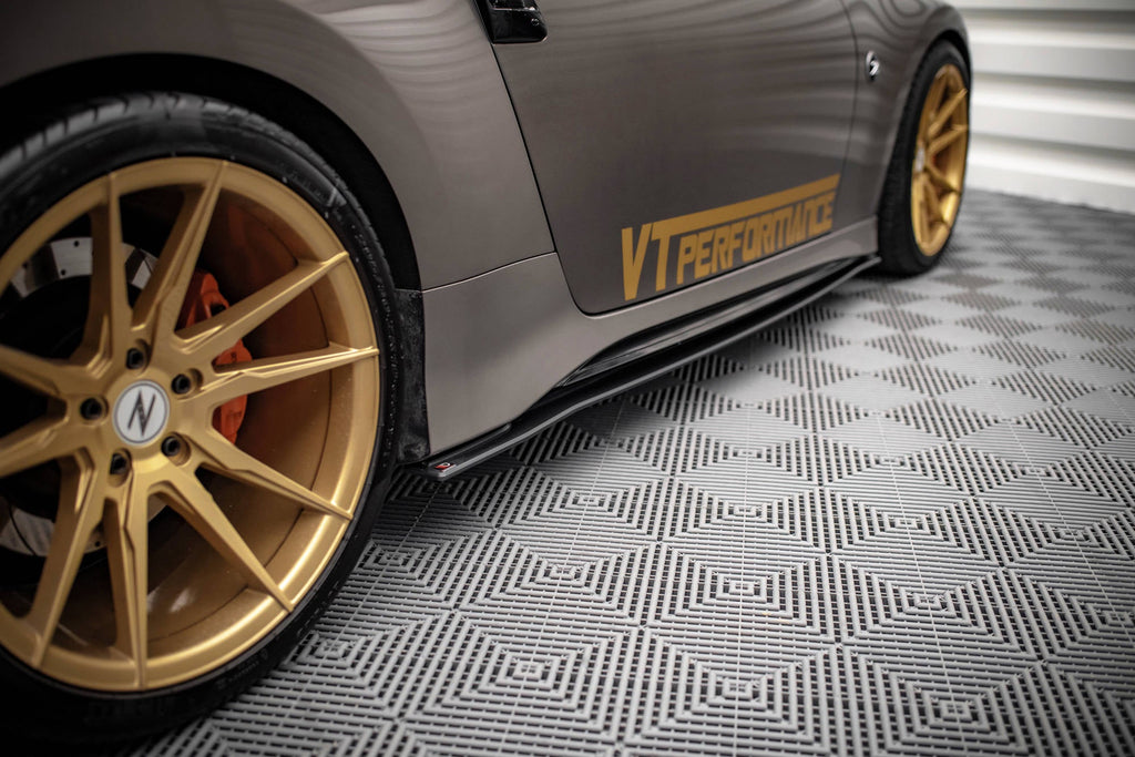 Difusores de taloneras Street Pro para Nissan 370Z Nismo Facelift