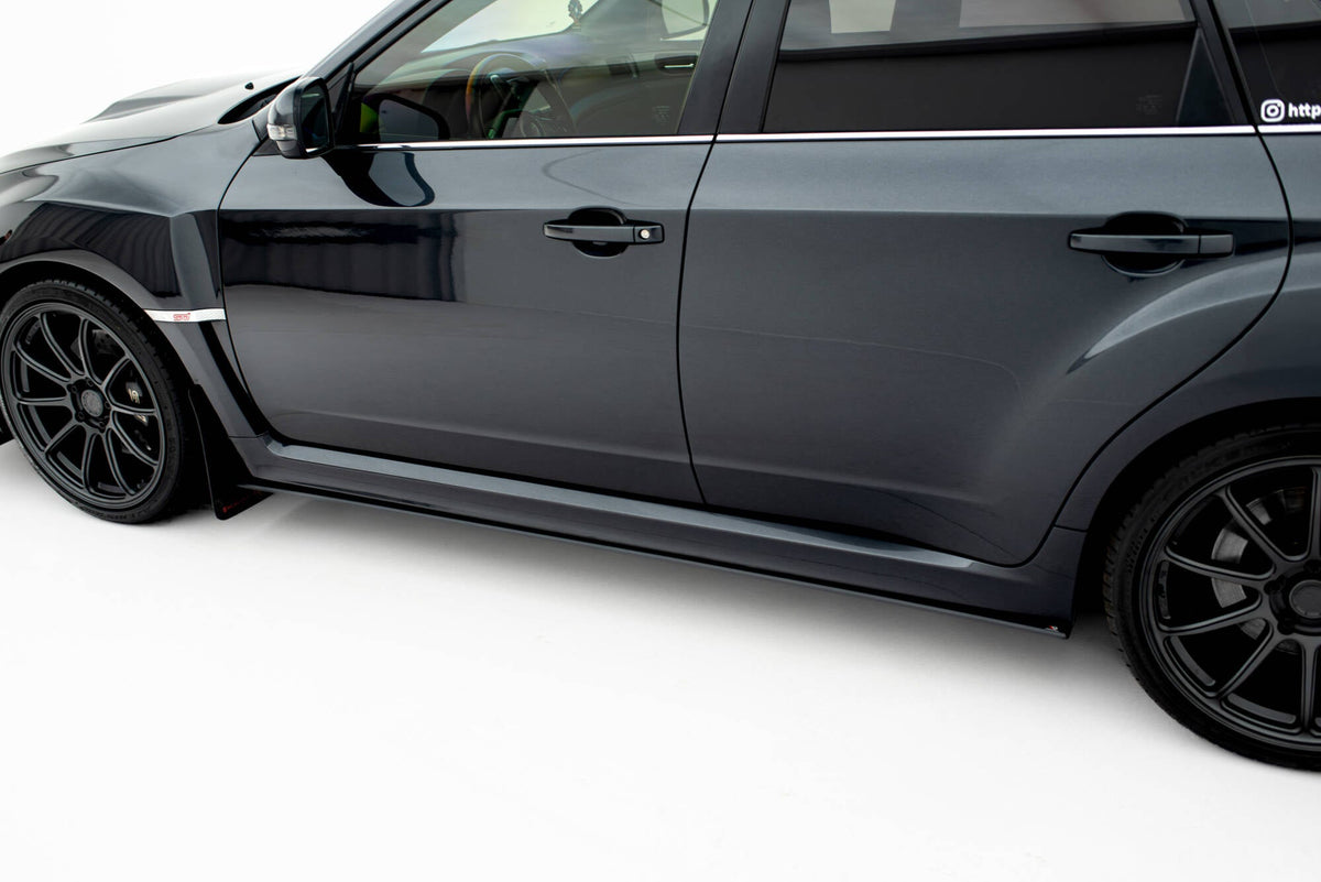Difusores de taloneras Street Pro para Subaru Impreza WRX STI Mk3 Facelift