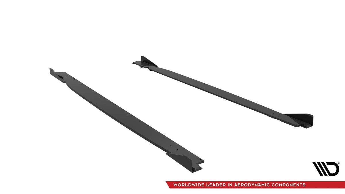 Difusores de taloneras Street Pro V.1 + flaps para Subaru BRZ Mk2