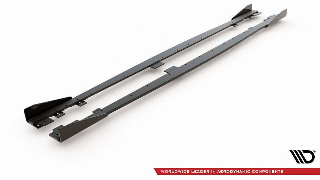 Difusores de taloneras Street Pro V.2 + flaps para BMW 1 F20 M135i / M140i / M-Pack