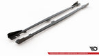 Difusores de taloneras Street Pro V.2 + flaps para BMW 1 F20 M135i / M140i / M-Pack