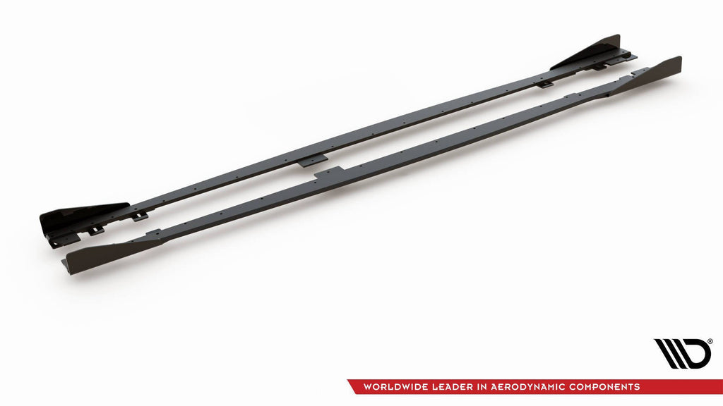Difusores de taloneras Street Pro V.2 + flaps para BMW 1 F20 M135i / M140i / M-Pack