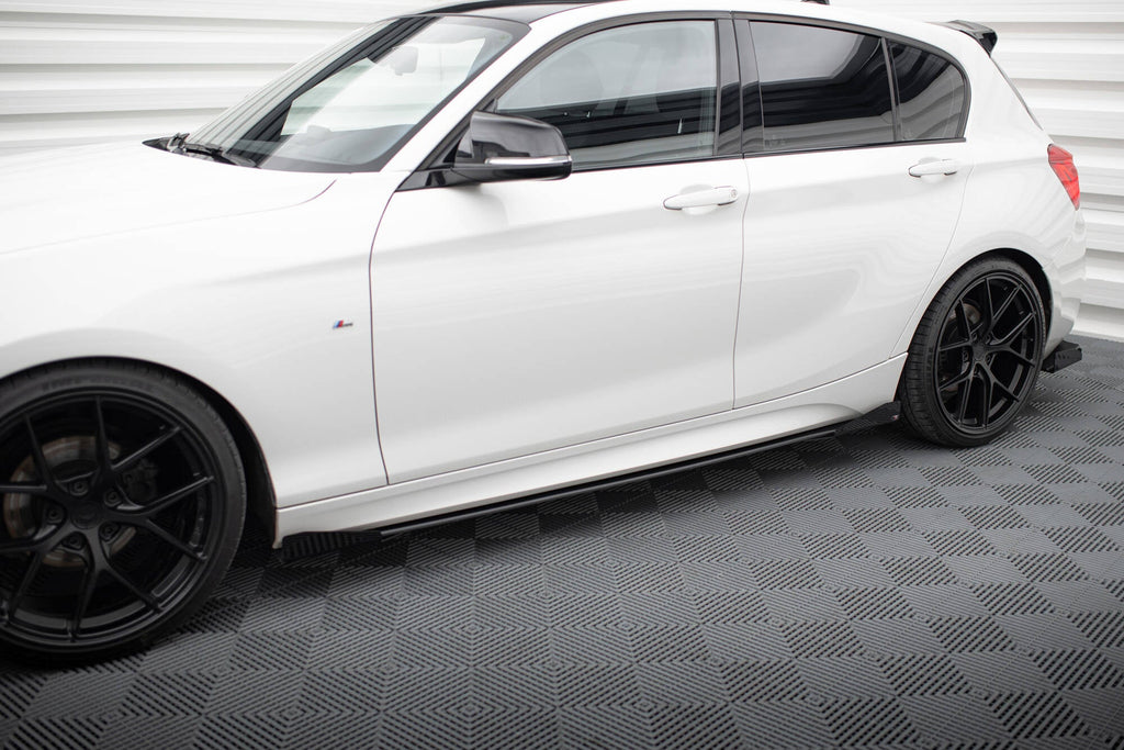 Difusores de taloneras Street Pro V.2 + flaps para BMW 1 F20 M135i / M140i / M-Pack