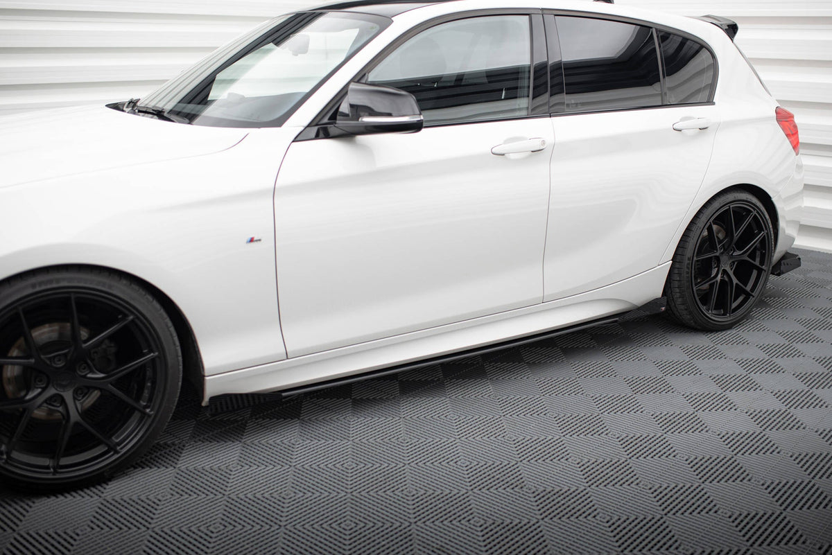 Difusores de taloneras Street Pro V.2 + flaps para BMW 1 F20 M135i / M140i / M-Pack