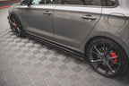 Difusores de taloneras Street Pro V.2 para Hyundai I30 N / N-Line Hatchback / Fastback Mk3 / Mk3 Facelift