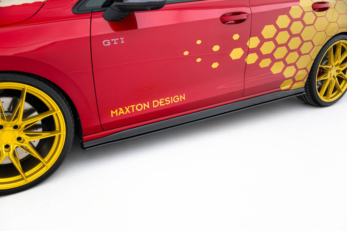 Difusores de taloneras Street Pro para Volkswagen Golf GTI Clubsport Mk8 Facelift