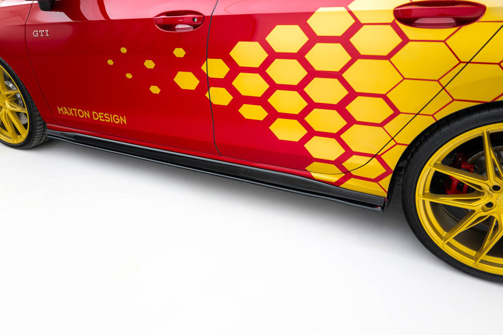 Difusores de taloneras Street Pro para Volkswagen Golf GTI Clubsport Mk8 Facelift