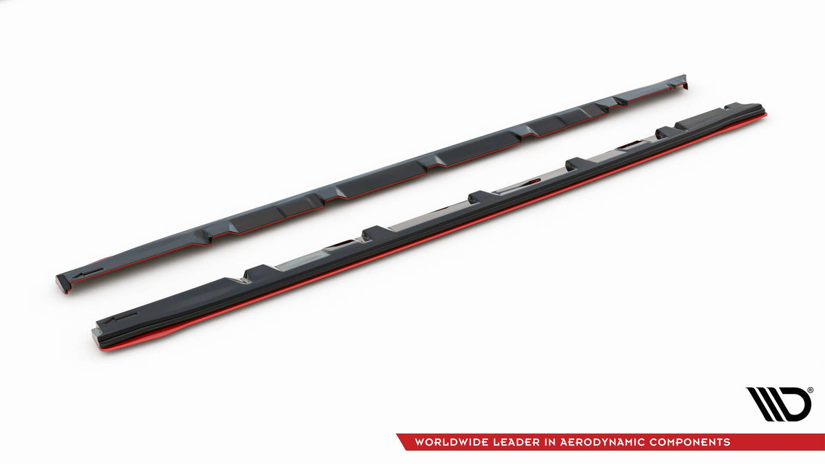 Difusores de taloneras V.2 para Subaru WRX STI