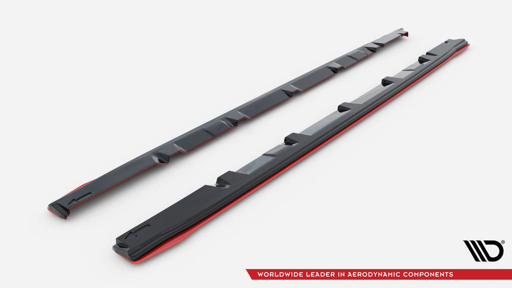 Difusores de taloneras V.2 para Subaru WRX STI