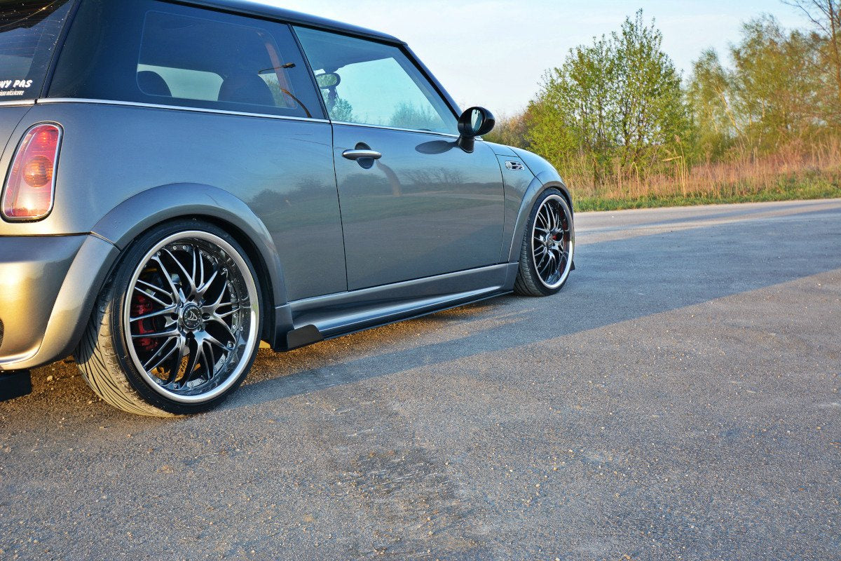 Difusores de taloneras Racing para Mini R53 Cooper S JCW