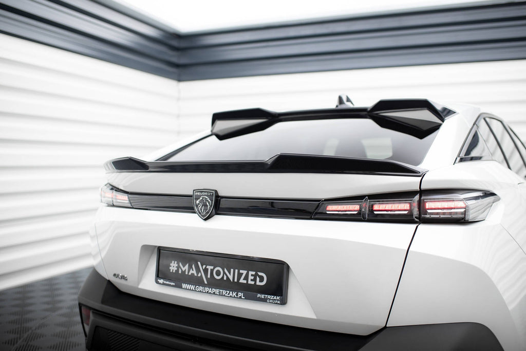 Extensión de alerón inferior 3D para Peugeot 408 Mk1