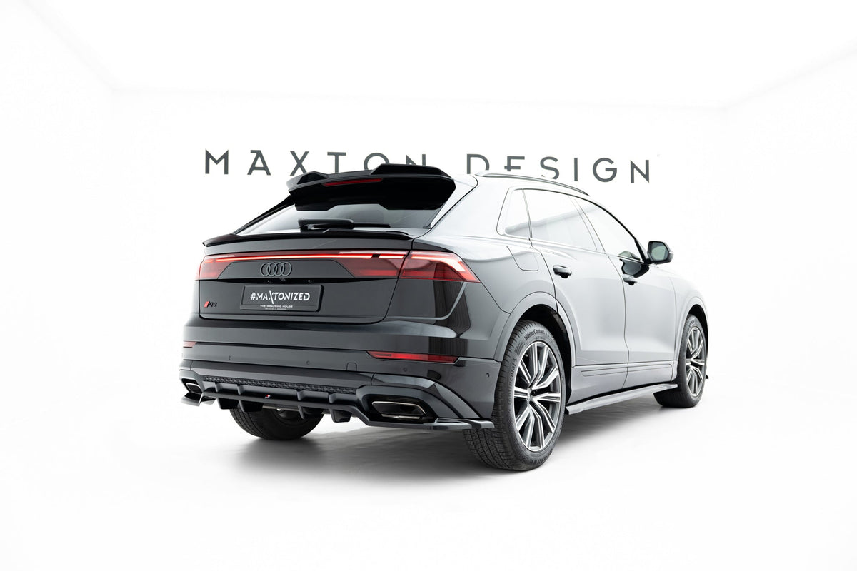 Extensión de alerón inferior V.2 para Audi Q8 / Q8 S-Line / SQ / RSQ8 Mk1 / Mk1 Facelift