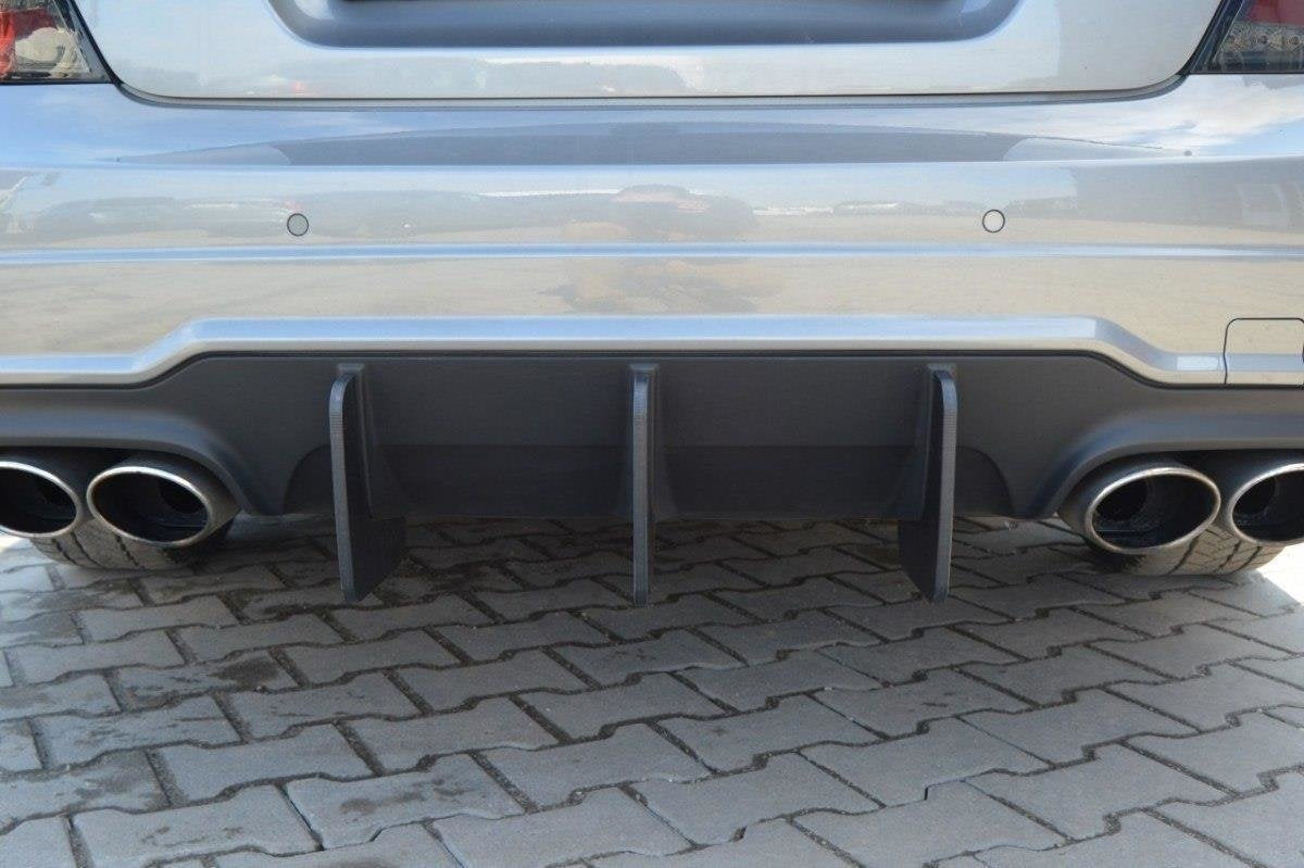 Difusor trasero V.1 para Mercedes C W204 AMG-Line (Facelift)