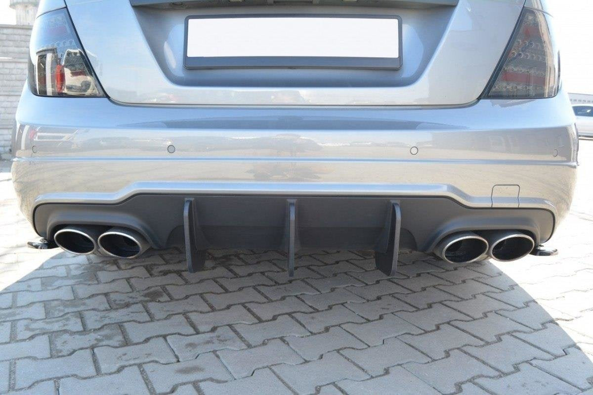 Difusor trasero V.2 para Mercedes C W204 AMG-Line (Facelift)