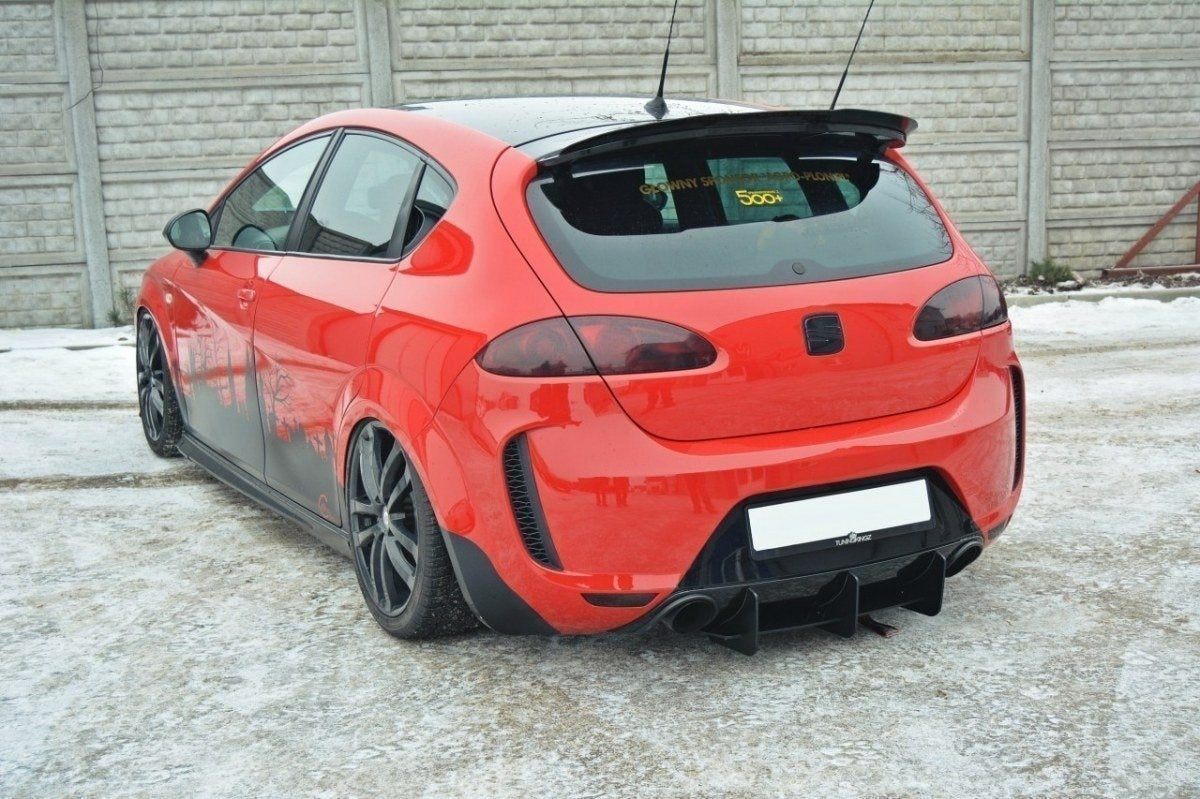 Difusor trasero para Seat Leon Mk2 MS DESIGN