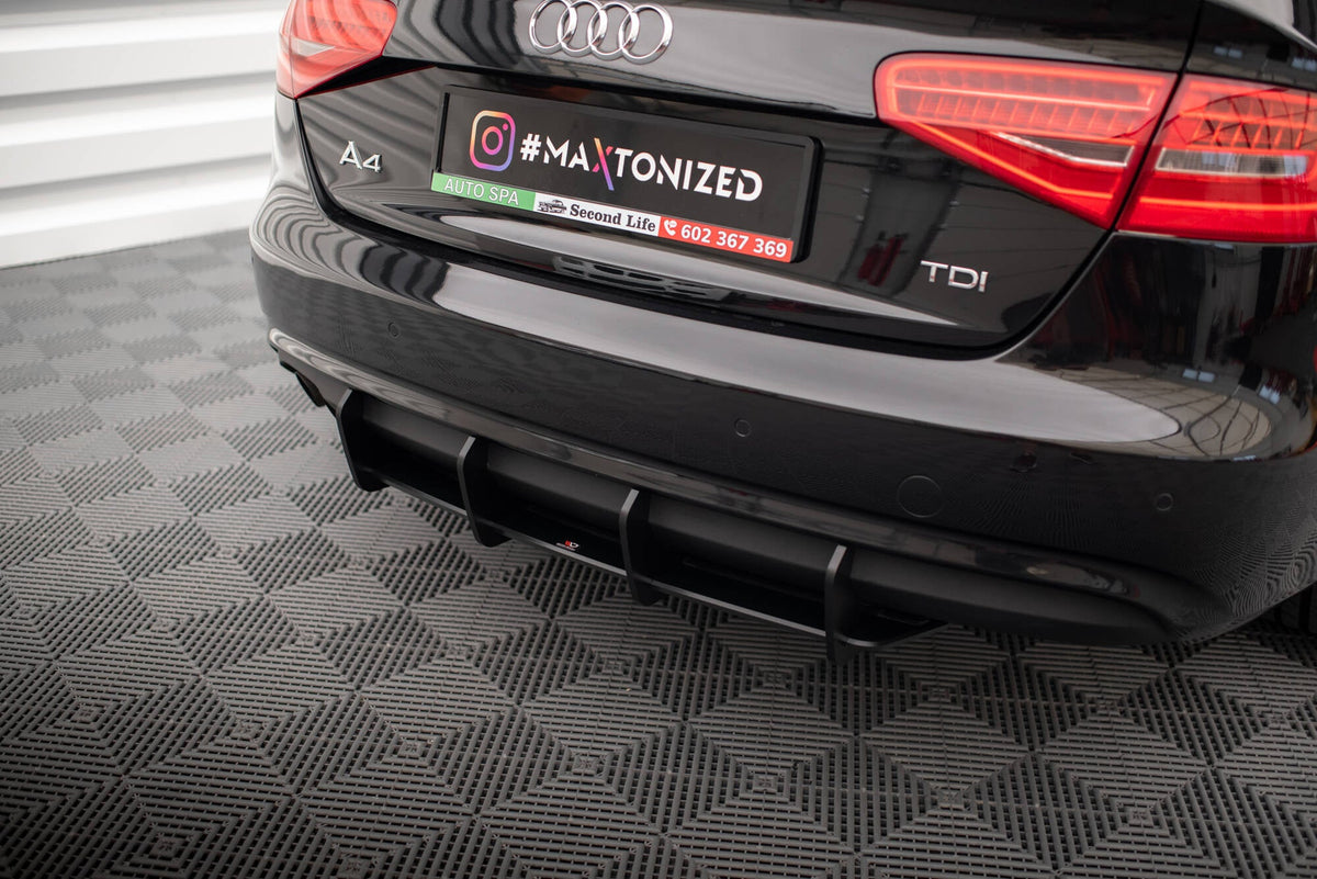 Difusor trasero Street Pro para Audi A4 B8 Facelift
