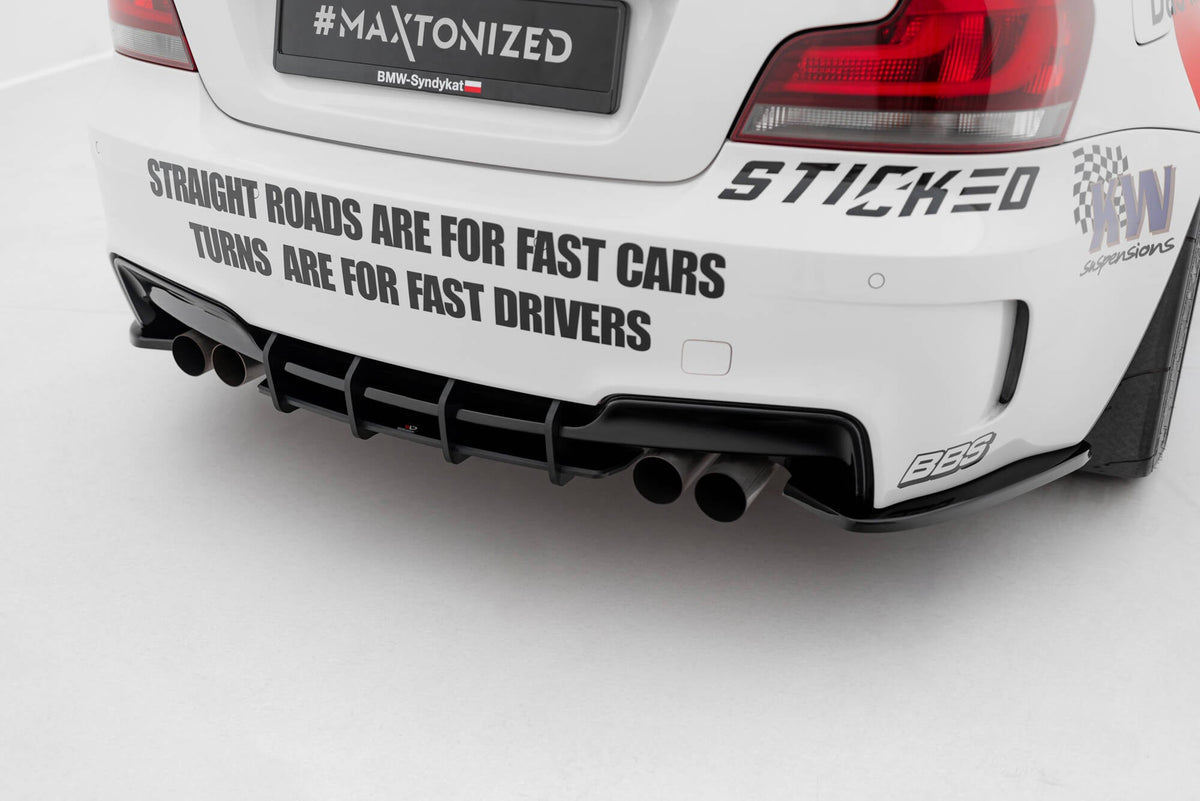 Difusor trasero Street Pro para BMW 1 M Coupe E82