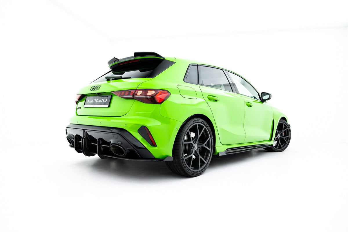 Difusor trasero Street Pro + flaps para Audi RS3 Sportback 8Y Facelift