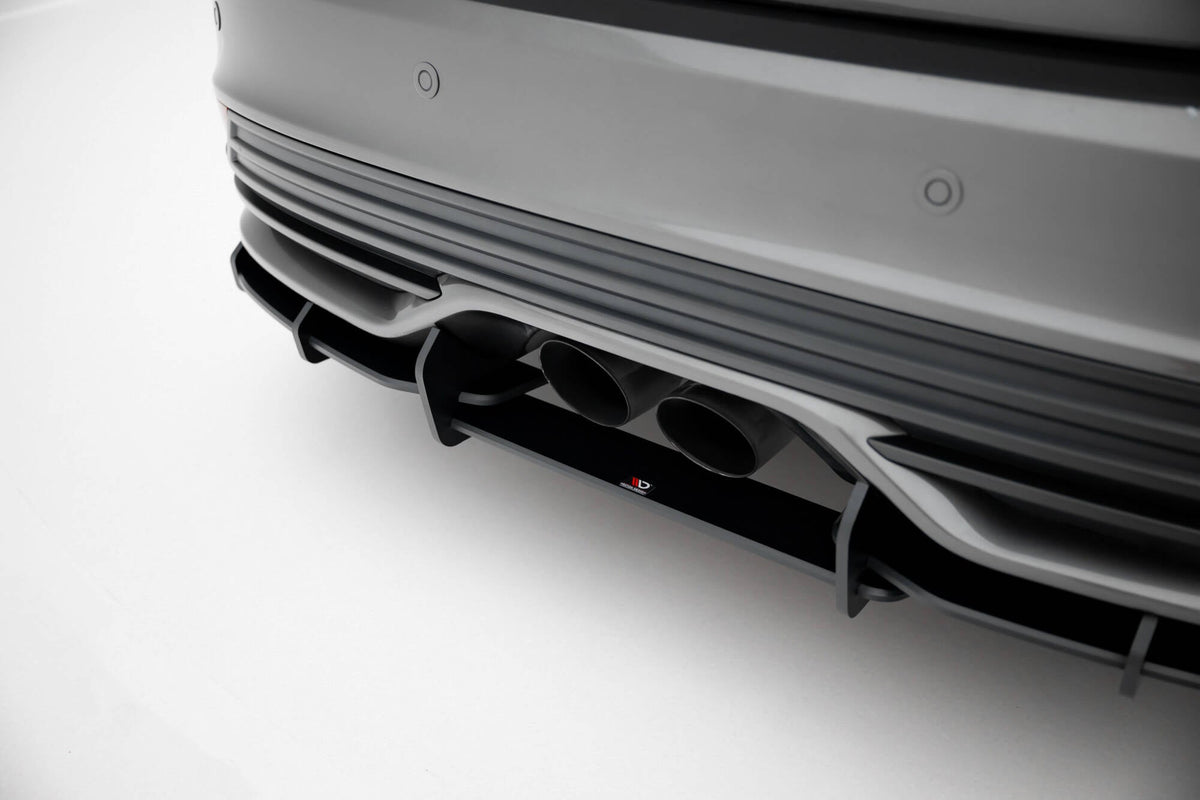 Difusor trasero Street Pro + flaps para Ford Focus ST Mk3 Facelift