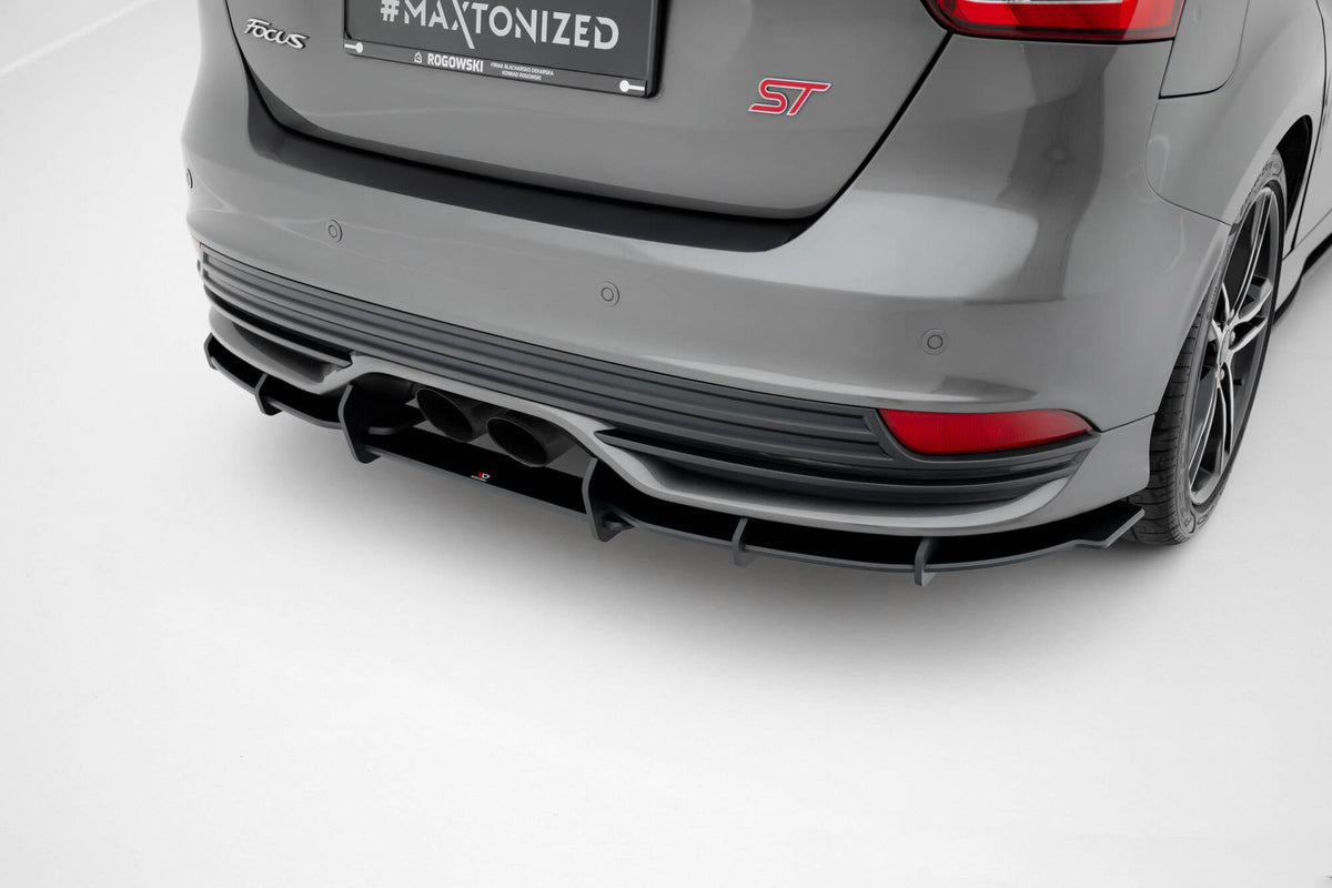 Difusor trasero Street Pro para Ford Focus ST Mk3 Facelift