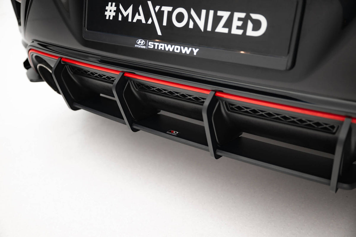 Difusor trasero Street Pro para Hyundai Veloster N Mk2