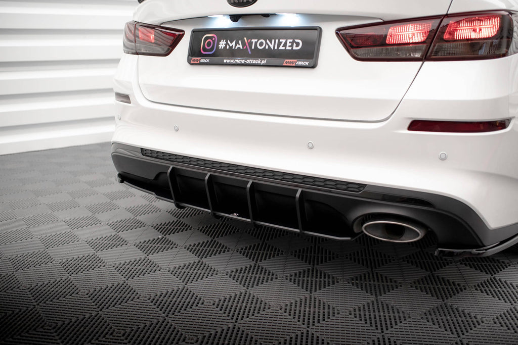 Difusor trasero Street Pro para Kia Optima Mk4 Facelift