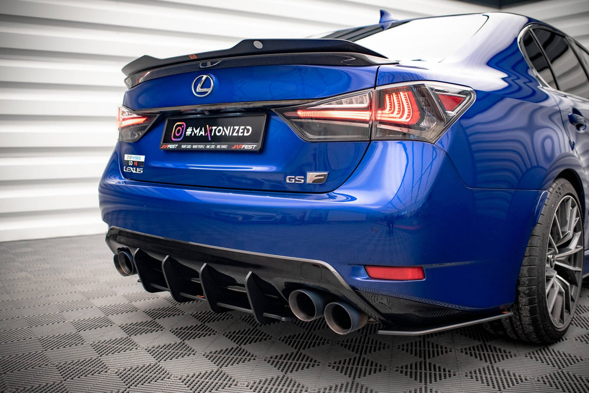 Difusor trasero Street Pro para Lexus GS F Mk4 Facelift