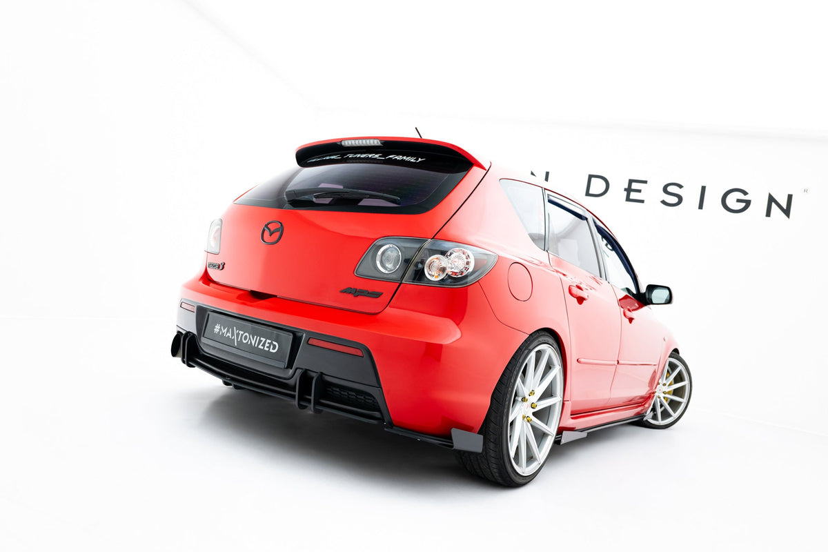 Difusor trasero Street Pro para Mazda 3 MPS Mk1 EU Version