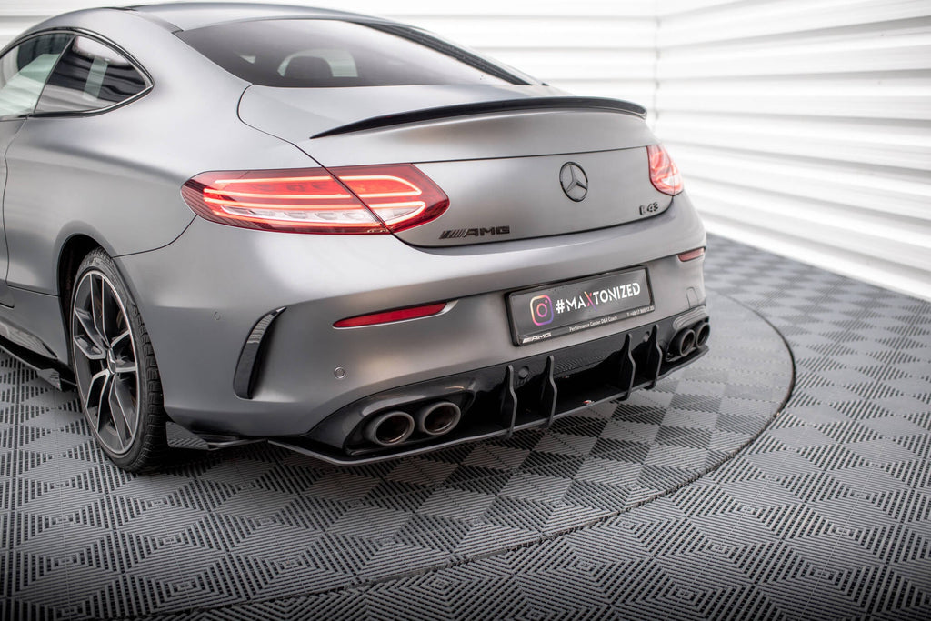 Difusor trasero Street Pro para Mercedes-AMG C43 Coupe / Cabrio C205 Facelift / A205 Facelift