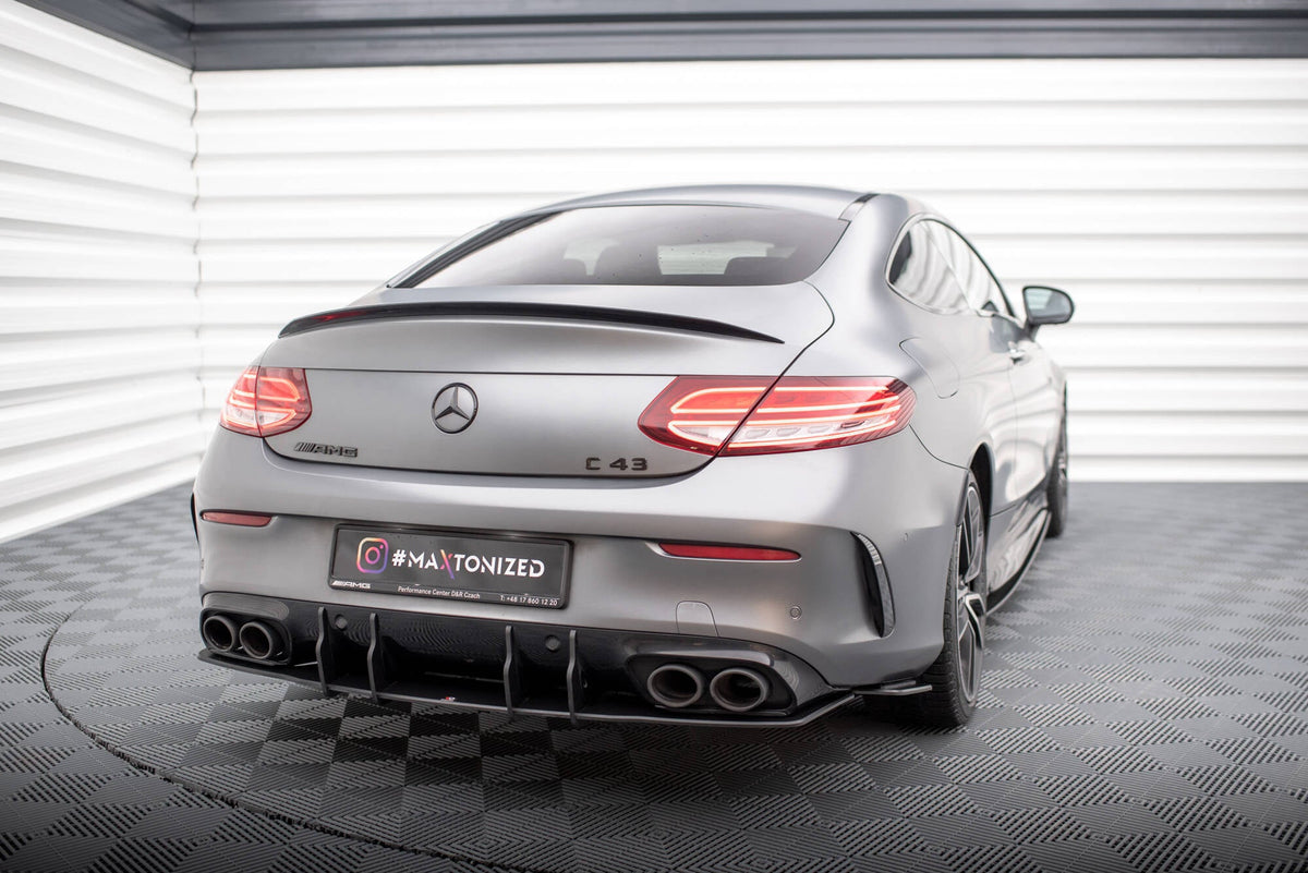 Difusor trasero Street Pro para Mercedes-AMG C43 Coupe / Cabrio C205 Facelift / A205 Facelift
